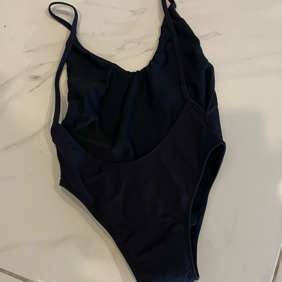 THE SALTY BIKINI LOW BACK ONE PIECE - Picture 2 of 4